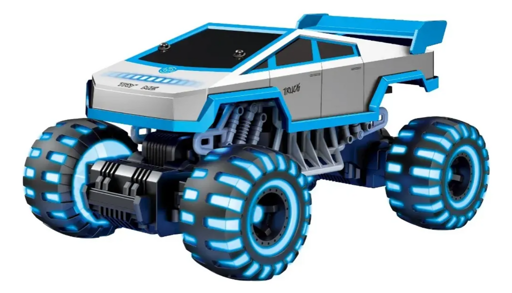 Camioneta Control Remoto 4x4 Todo Terreno Con Luz Led