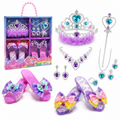 Set De Princesa Con Zapatos Y Accesorios Joyería Infantil