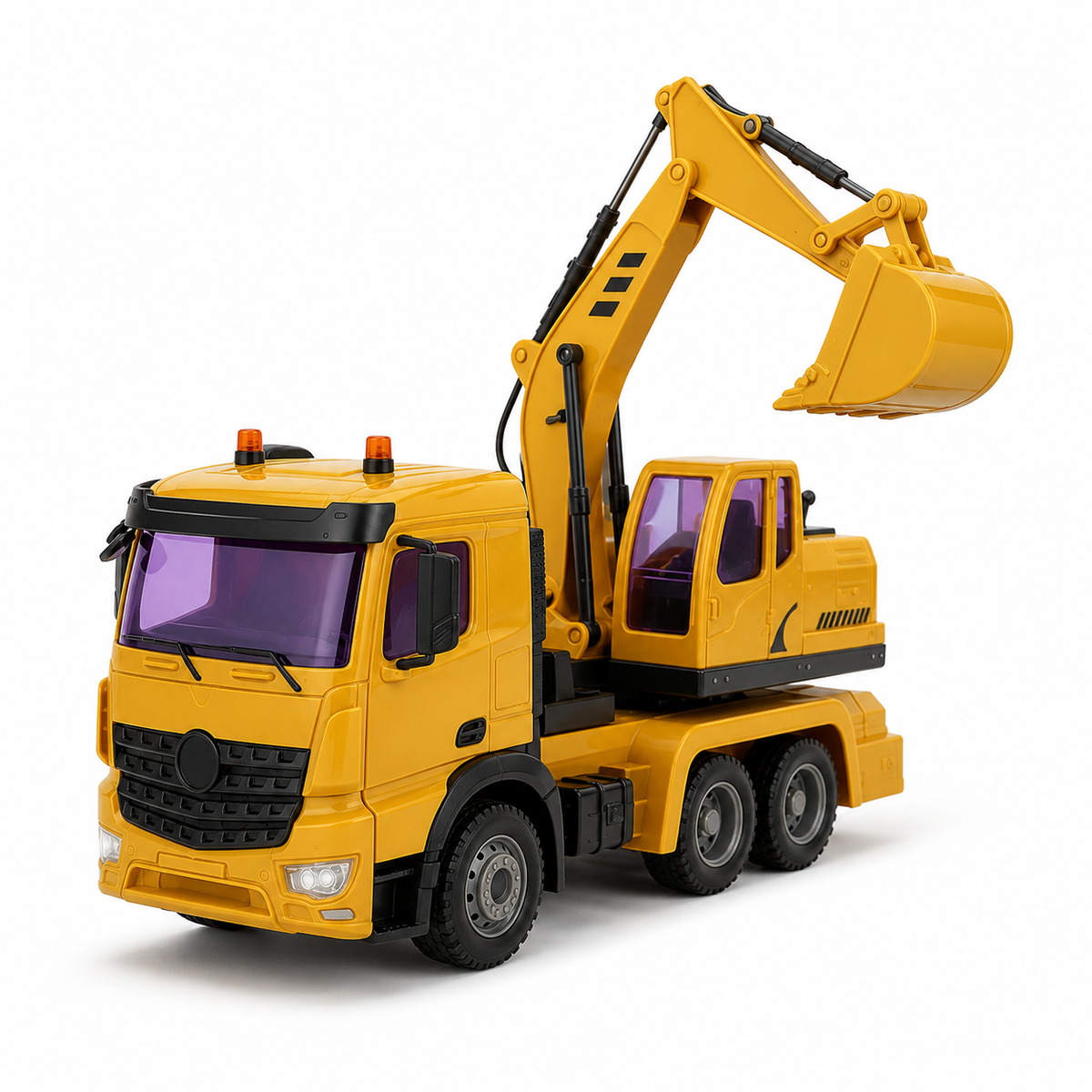 Camión Excavadora a Control Remoto para Niños
